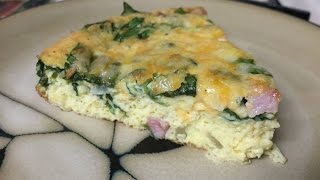 Easy and Delicious Crustless Quiche Recipe [upl. by Niemad302]