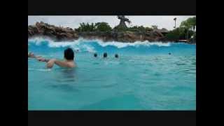 Typhoon Lagoon Wave Pool [upl. by Elletsirk]