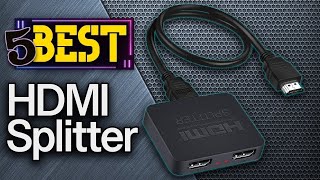 ✅ TOP 5 Best HDMI Splitters Today’s Top Picks [upl. by Nilde]