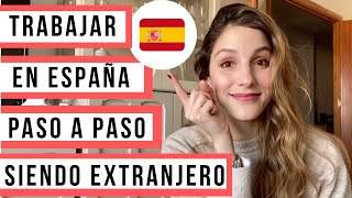 Trabajar en españa como extranjero  ASESORIA GRATIS  Rosa Virginia [upl. by Maltz416]