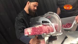 Shawarma Meat Slicer by Spinning Grillers New York [upl. by Irina]