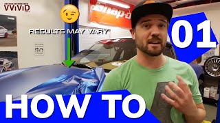 FIRST TIMERS GUIDE TO VINYL WRAPPING A CAR  Tips amp Tricks PART 1 [upl. by Daigle]