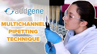 Multichannel Pipetting Technique [upl. by Julee990]