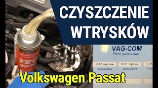 Czyszczenie wtryskiwaczy Volkswagen Passat Diesel Injector Cleaner TEC 2000 film użytkownika [upl. by Meeker]