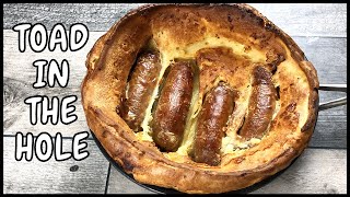 Delicious Toad in the Hole recipe with onion gravy [upl. by Aihtnys208]