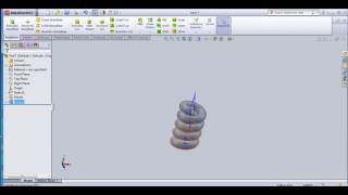 HOW TO CREATE HELIX AND SPIRAL IN SOLIDWORKS [upl. by Ahsan]