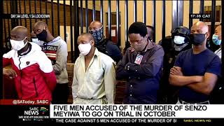 Senzo Meyiwa murder case goes on trial in October [upl. by Yolanthe382]