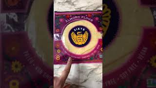 SIETE ALMOND FLOUR TORTILLAS Friday Food Review  Low Carb Food Review Shorts [upl. by Rosalyn]