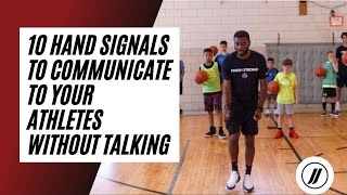 10 Basketball Hand Signals To Communicate To Your Athletes [upl. by Aneg]