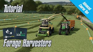 AutoDrive and Courseplay for Forage Harvesters  FS22 [upl. by Struve256]