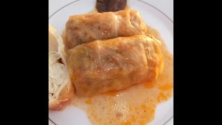 STUFFED CABBAGE ROLLS recipe  Sarma [upl. by Chery622]