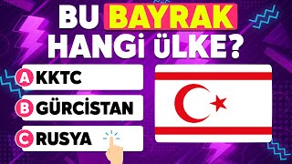 Zorlu Sorularda Bayrağın Hangi Ülkeye Ait Olduğunu � Bulamıyor [upl. by Nonek]