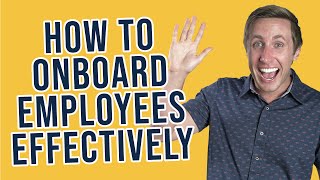 How To Onboard Employees Orientation Checklist [upl. by Nicholson600]