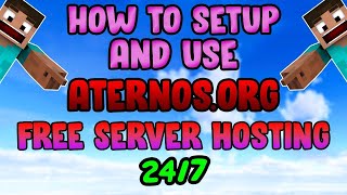 😄How to make Aternos server 247  Free  Always Online  Any Version  NevyRich [upl. by Sprung596]