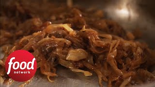 How to Caramelize Onions Like a Pro  Food Network [upl. by Eiznik]