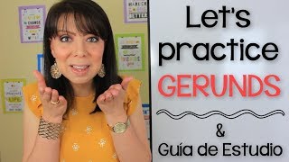 CÓMO USAR GERUNDIOS EN INGLÉS  PRÁCTICA [upl. by Trevar37]