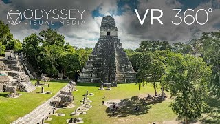 Tikal Mayan Ruins Virtual Tour  VR 360° Travel Experience  Guatamala [upl. by Adebayo168]