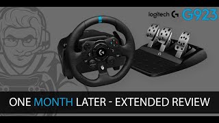 Logitech G923 Review  Long Term Extended Use Review [upl. by Cristine907]