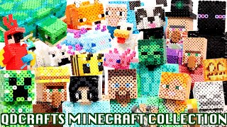 Every 3D Minecraft Mob I Made Using Perler Beads [upl. by Llirret541]