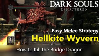 How to Kill the Hellkite Dragon in Dark Souls Remastered [upl. by Leahcimnaes]