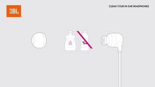 How to Clean Your JBL® InEar Headphones [upl. by Maxia]