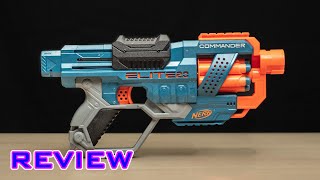 REVIEW Nerf Elite 20 Commander RD6  The New Spectre [upl. by Ham]