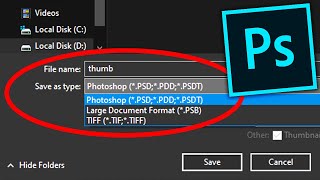 Fix Photoshop 224 Cant Save As JPG and other formats  Limited Saving Options [upl. by Adabel]