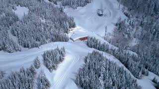 Kolašin 1600  aerial overview [upl. by Lertnom496]