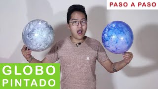 ✅ GLOBO BURBUJA PINTADO 🎈 paso a paso [upl. by Nawed295]