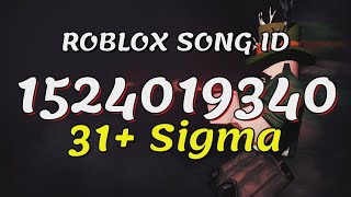 31 Sigma Roblox Song IDsCodes [upl. by Ophelia]