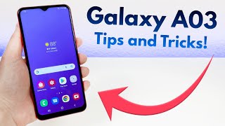 Samsung Galaxy A03  Tips amp Tricks Hidden Features [upl. by Eanahs]