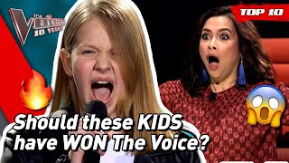 The BEST FINALISTS of all time in The Voice Kids ❤️✨  TheVoice10YRS [upl. by Deb]