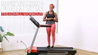 20 Minute Easy Beginner Treadmill Run  How to RunForm Tips [upl. by Spear371]