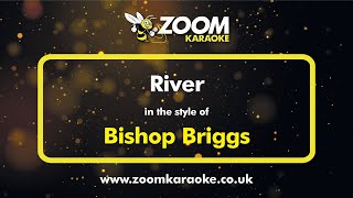 Bishop Briggs  River  Karaoke Version from Zoom Karaoke [upl. by Xuagram189]