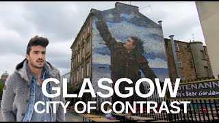 4K Glasgow Scotland  City centre walking tour [upl. by Zwick]