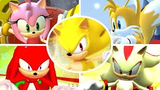 Sonic amp Sega AllStars Racing  All Ultimates AllStar Moves [upl. by Irene950]