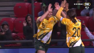 Match Highlights  Westfield Matildas v Chile  International Friendly [upl. by Siuraj]