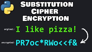 Encryption program in Python 🔐 [upl. by Saum]