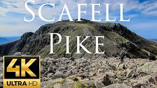 Scafell Pike Corridor Route Lake District Mavic Air 2 Drone Video [upl. by Hsima]