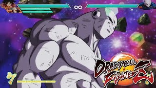 Universe 7 vs Jiren but with Dragon Ball FighterZ HUD [upl. by Schou]