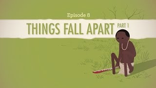 If One Finger Brought Oil  Things Fall Apart Part 1 Crash Course Literature 208 [upl. by Ahsenad]