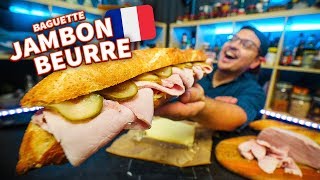 The BEST French Ham Sandwich JambonBeurre [upl. by Evslin]