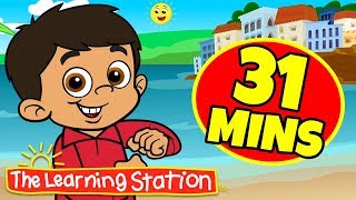 A Ram Sam Sam Song ♫ The Learning Station ♫ 31 Mins Compilation ♫ Videos for Kids [upl. by Ziana]