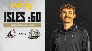 Isles 60 vs RouynNoranda Huskies 20241208 [upl. by Hussar]