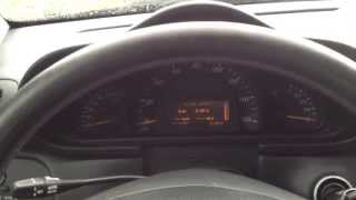 Mercedes w203 Cluster removal and repair faded LCD Display [upl. by Joscelin]