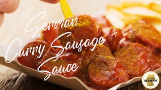 Currywurst Sauce  Authentic German Street Food [upl. by Enymzaj542]