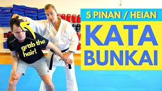 One Bunkai For Every Pinan  Heian Kata — Jesse Enkamp [upl. by Nedia]