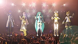 Hatsune Miku Live Party MikuPa Subtitles cc FULL HD [upl. by Japha962]