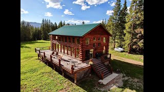 Colorado Cabin Retreat For Sale Pitkin Colorado [upl. by Raddie]