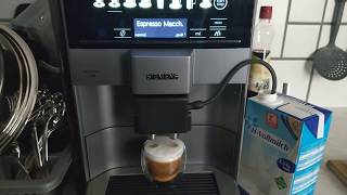 Siemens EQ6 plus S100 test  Siemens Kaffeevollautomat test [upl. by Yuji]